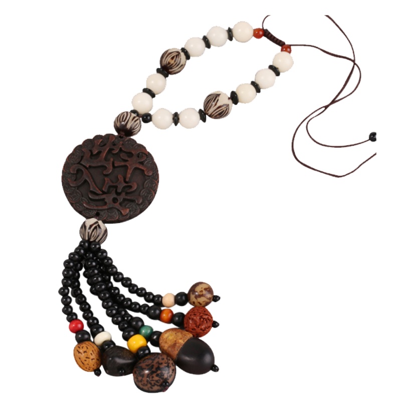 富屯 汽车菩提挂件装饰用品大全车内饰品摆件车子上的个性创意挂式一路平安