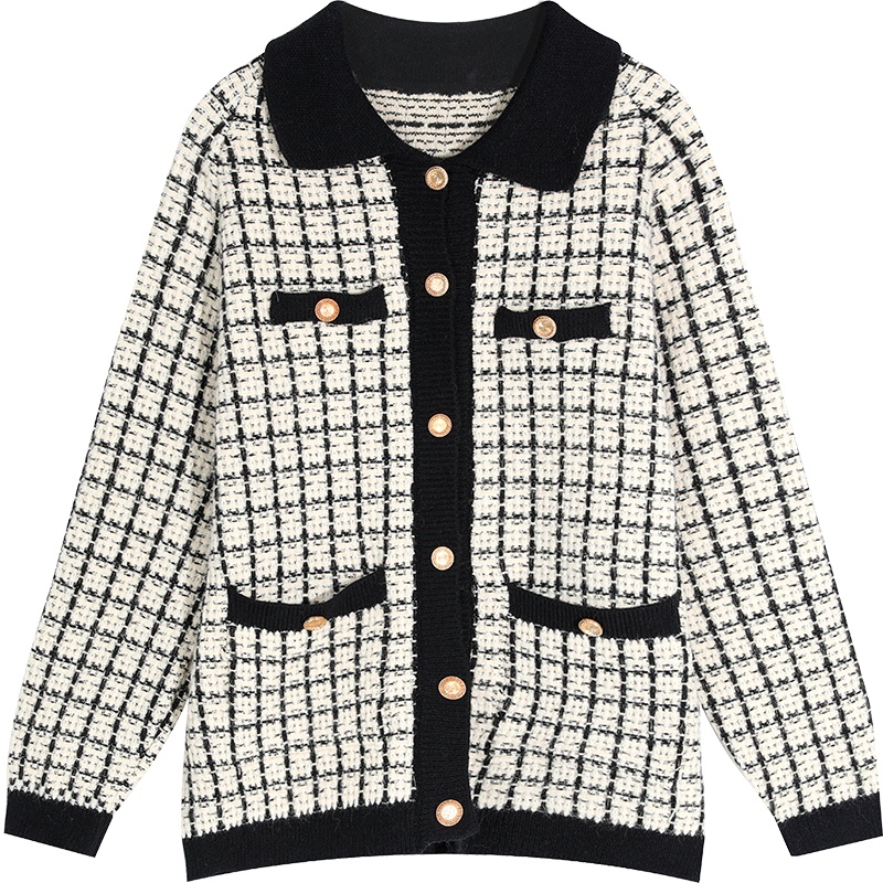 妖精的口袋很仙毛衣外套2019秋季新款女慵懒风ins宽松针织开衫潮