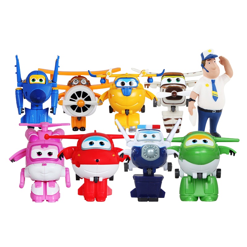 奥迪双钻 AULDEY 超级飞侠-变形机器人迷你典藏版 710093