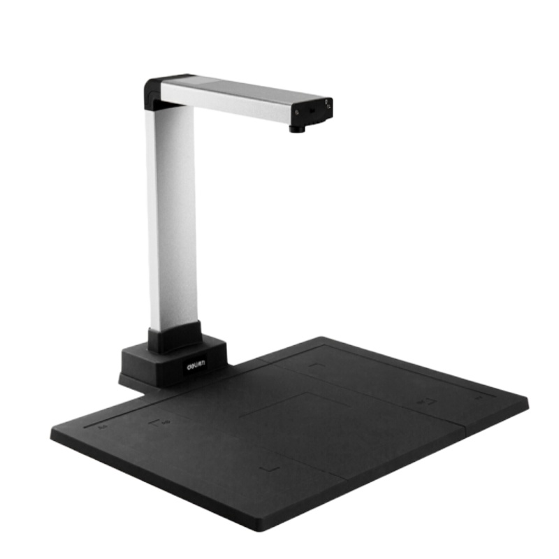 得力 智能高拍仪 A4幅面高清高速扫描仪 1000万像素 银色 15152