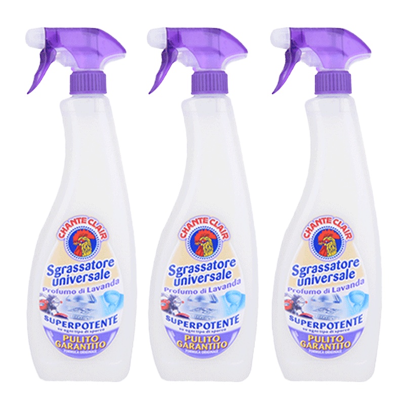 大公鸡头进口 厨房清洁抽油烟机清洗剂强力厨房去重油污神器油渍净旗舰店薰衣草600ml*3瓶