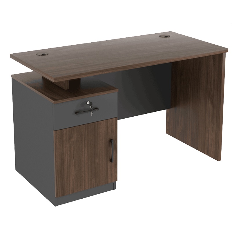 创世人 办公家具简约单人位职员办公桌组员工位电脑桌1.4m CSR-557