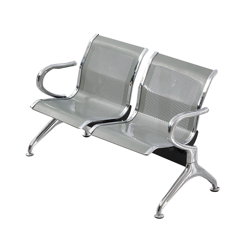 欧宝美连排椅机场椅公共座椅长椅银行医院等候椅输液椅休闲排椅5人位