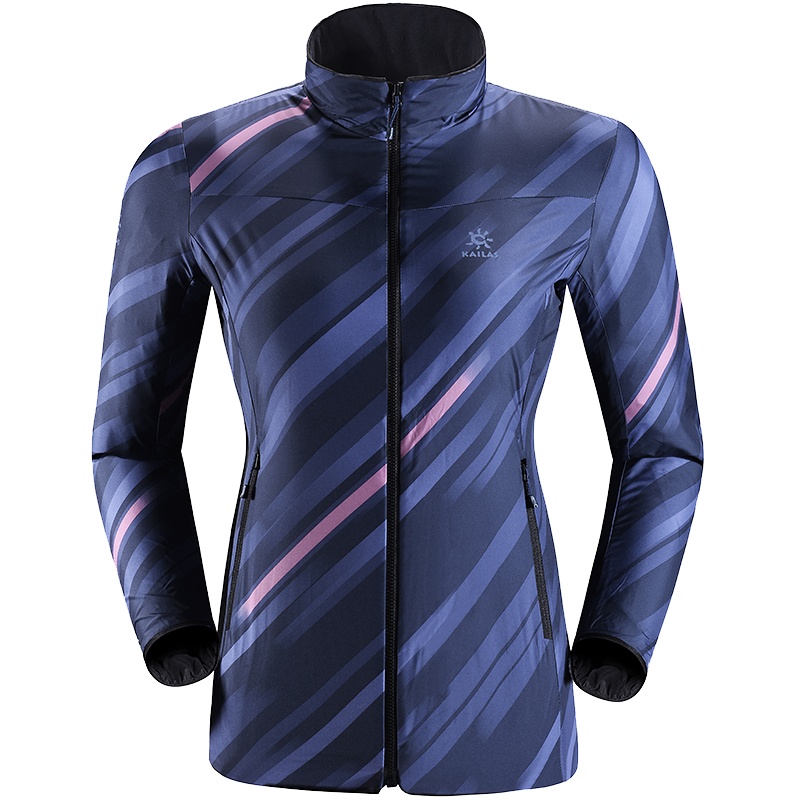 凯乐石kailas秋冬户外抓绒外套女款POLARTEC防风保暖双面外套