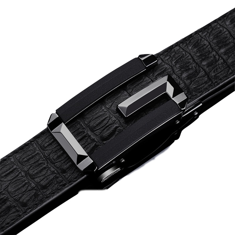 英皇保罗男士真皮皮带男休闲商务百搭自动扣头层纯牛皮裤腰带男士