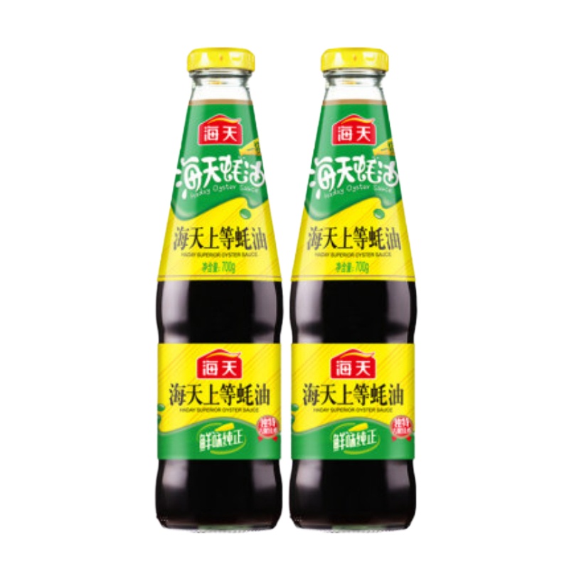 海天上等蚝油700g*2瓶 蘸料调味料调味品