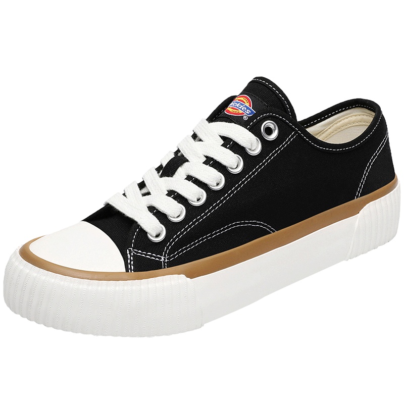 Dickies男鞋2021年春季新款低帮帆布鞋男韩版休闲鞋子情侣款学生布鞋潮流平底板鞋DKCNS2114