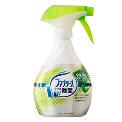 [日本进口 去味除菌]FEBREZE 风倍清衣物去味除菌喷雾空气清新剂 卧室杀菌 绿茶味 0.37kg