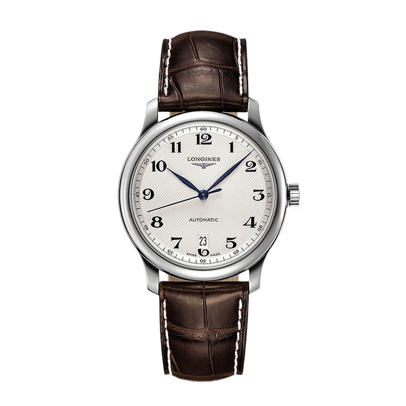 LONGINES浪琴 名匠系列 皮带机械男表L2.628.4.78.5