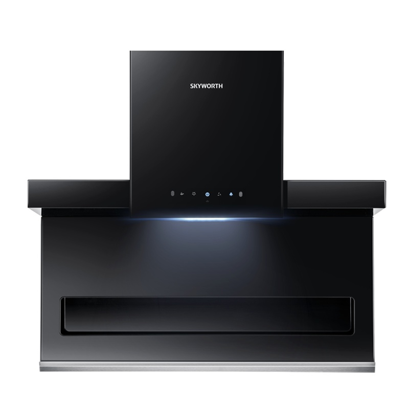 创维(SKYWORTH)油烟机 抽油烟机7字型 侧吸式 吸油烟机家用 免拆自动清洗 体感控制 Y7C