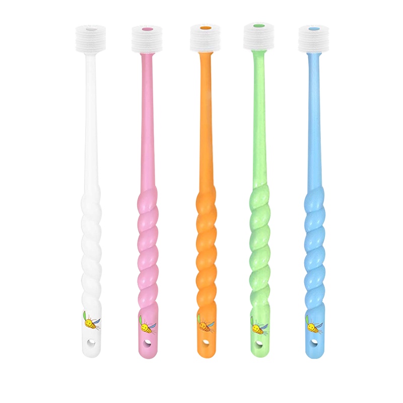 360度儿童牙刷软毛舒服7-12岁儿童牙刷10岁小学生儿童360度牙刷3