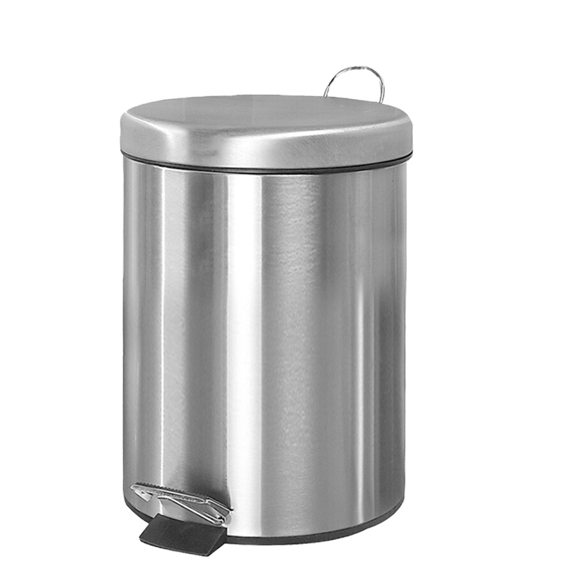 b2V 北淇 不锈钢垃圾筒 8L