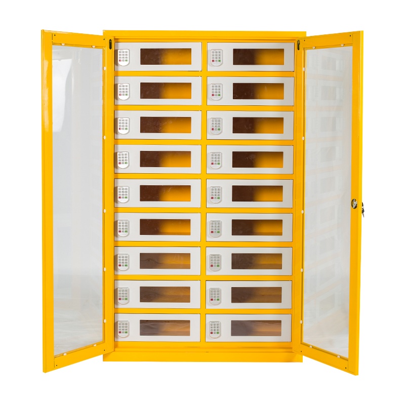 汉诺鑫威电子密码柜公司笔记本电脑存放柜/实验室平板电脑柜支持定制