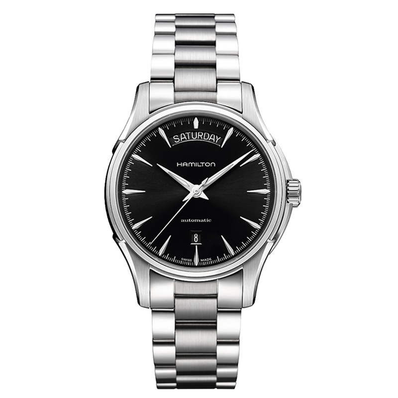 汉米尔顿(Hamilton)瑞士手表 爵士双历系列自动机械男士腕表 H32505131
