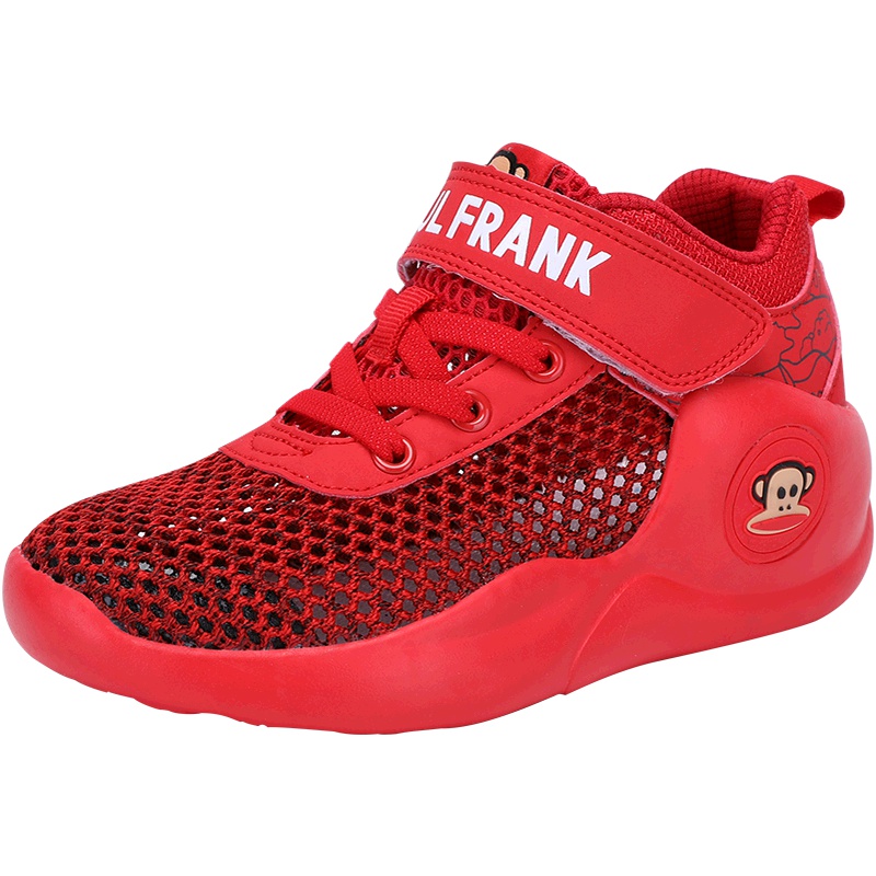 大嘴猴童鞋儿童鞋子男童2019夏款网鞋透气网面男孩休闲运动鞋