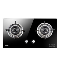 志高(CHIGO) F208-T双灶眼燃气灶灶具大火力台式嵌入式两用 双灶家用燃气灶(天然气)