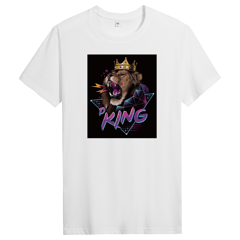 纯棉短袖t恤男潮流夏季体恤圆领男士半袖宽松男生修身 DT11407