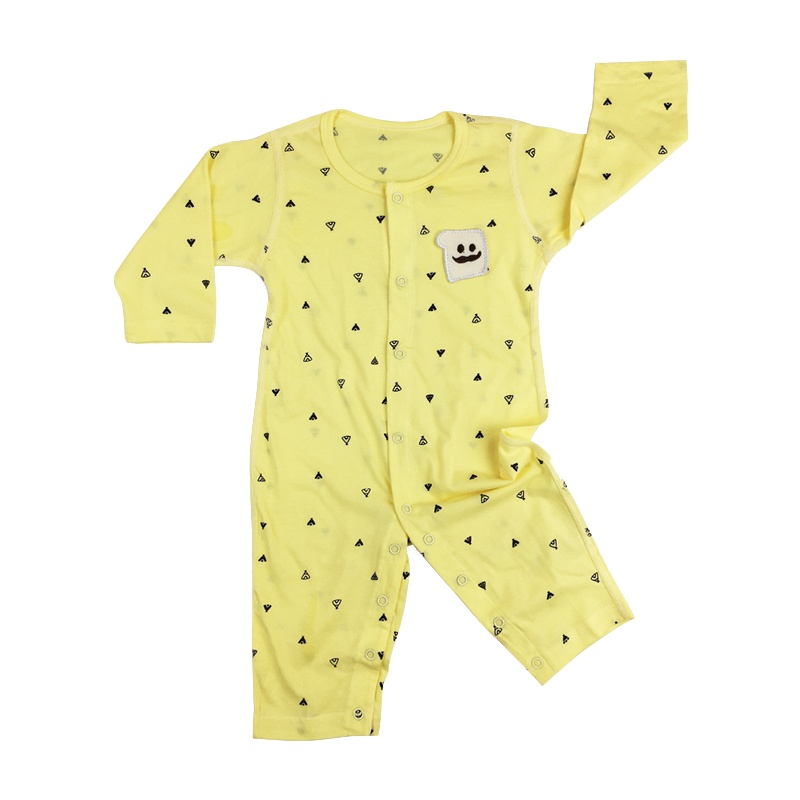 小马波迪婴儿衣服薄款连体衣纯棉0-3-6长袖哈衣女夏季空调服男宝宝春秋