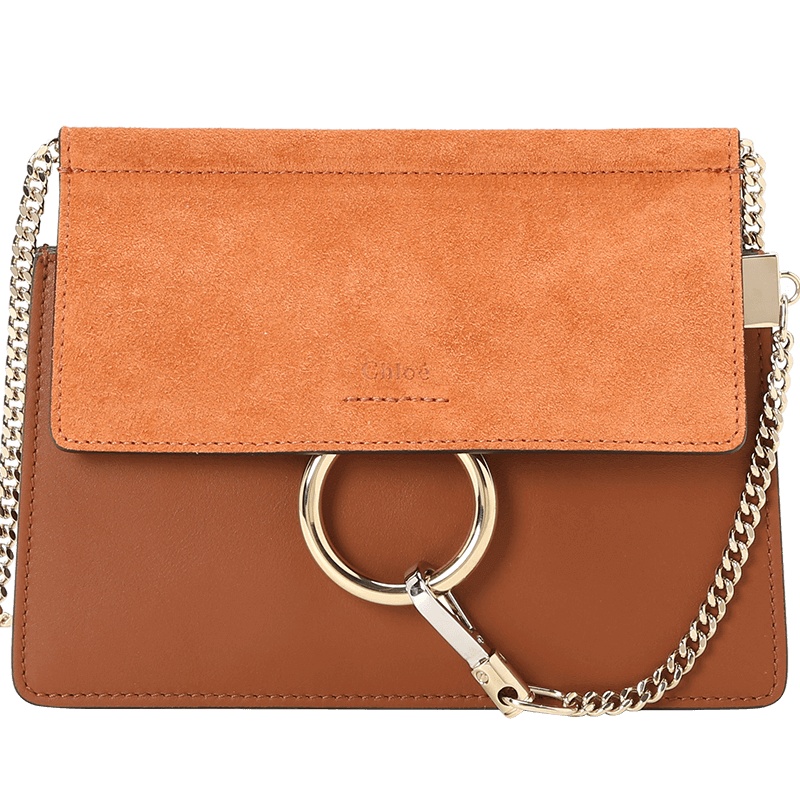 预订 CHLOE Faye 迷你 链条包CHC20SS202 金扣