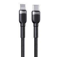 品胜(PISEN)适用苹果PD20w快充线2米黑色18W iphone13 iphone12ProMax X11数据线