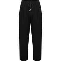 柒牌SEVEN男装2019秋冬休闲裤宽松直筒裤子男士松紧腰抽绳裤