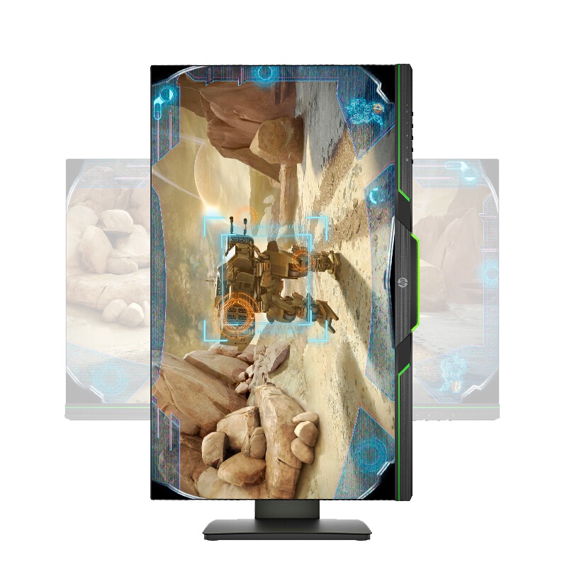 惠普(hp)暗影精灵 27英寸 2K屏QHD高分辨率 144Hz 吃鸡游戏电竞 电脑液晶爱眼显示器显示屏 黑色 27xq