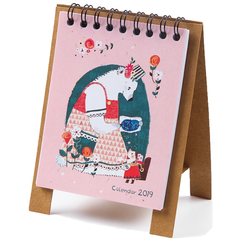 家柏饰(CORATED)创意2025年办公记事台历桌面小日历农历简约小清新年历计划本(定制2025年需要补尾款)