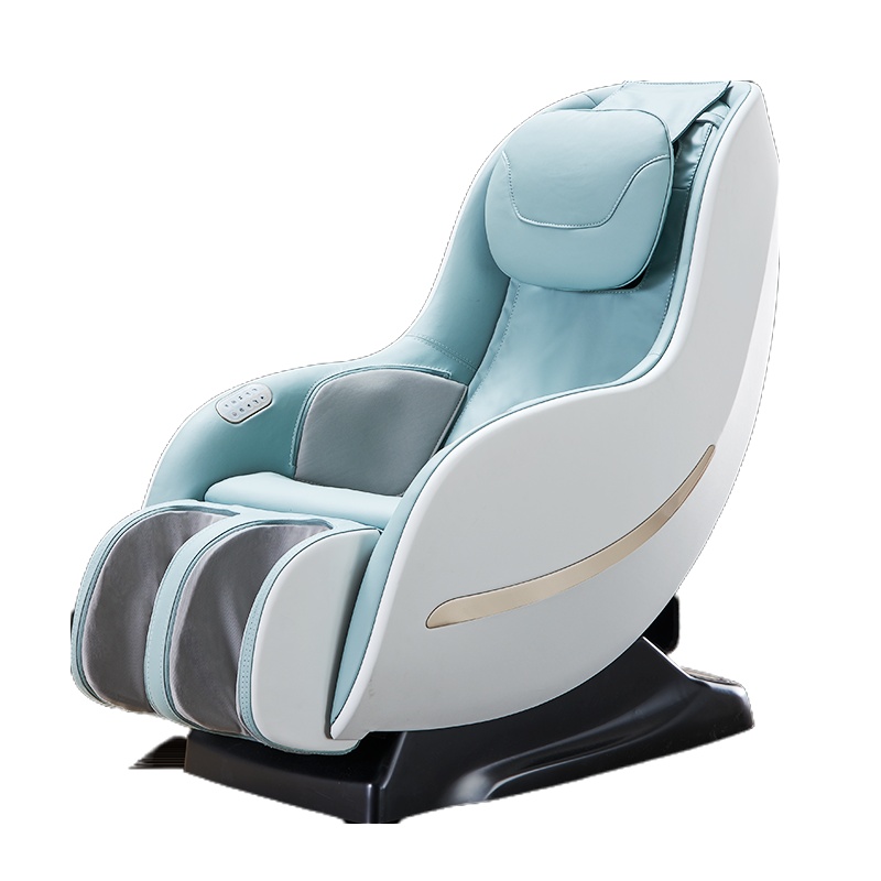 多功能按摩椅电动沙发家用迷你小型全身按摩M2050 奶油白