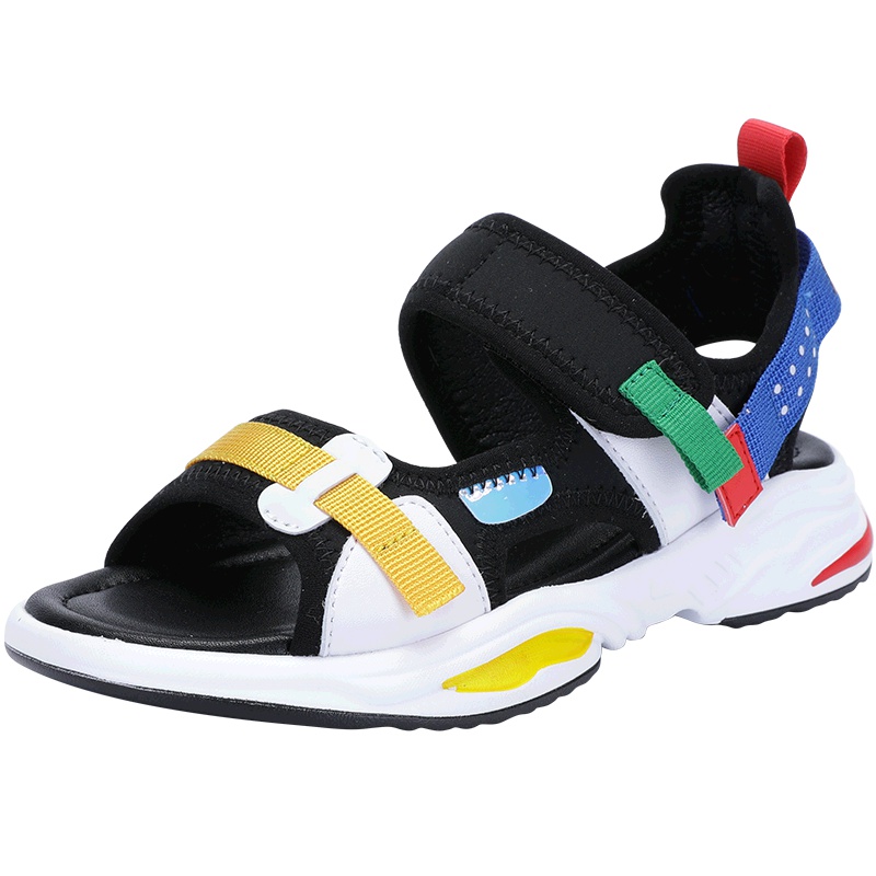 大嘴猴童鞋男童女童凉鞋2019夏季防滑韩版小童时尚小中童儿童鞋子