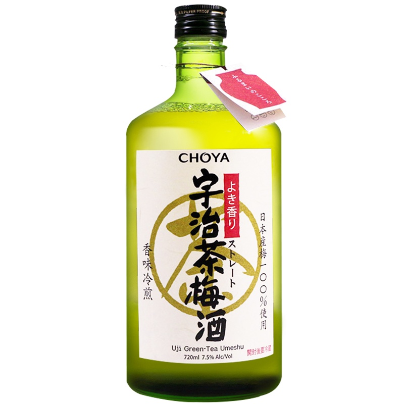 俏雅,CHOYA蝶矢宇治茶梅酒果酒(配制酒) 720ml