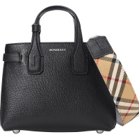 BURBERRY/博柏利 女包迷你Banner格纹肩带手拎包 4078477