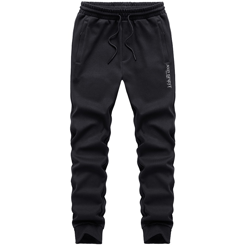 jeep吉普正品户外休闲裤男春夏透气薄款松紧裤运动登山徒步长裤弹力裤系带青年束脚纯色帅气九分裤