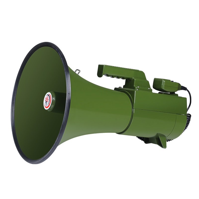 雷公王CR-90喊话器军绿扩音喇叭75W大功率可充电录音喇叭