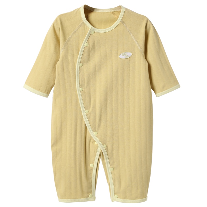 惠惠童年 婴儿连体衣5005 春秋新生儿衣服初生幼儿哈衣纯棉睡衣宝宝满月服 可爱宝宝爬服