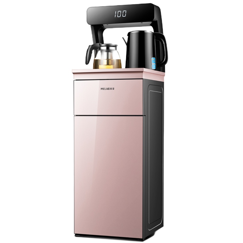 美菱(MeiLing)茶吧机MY-C703 家用多功能开水机智能遥控温热款立式饮水机