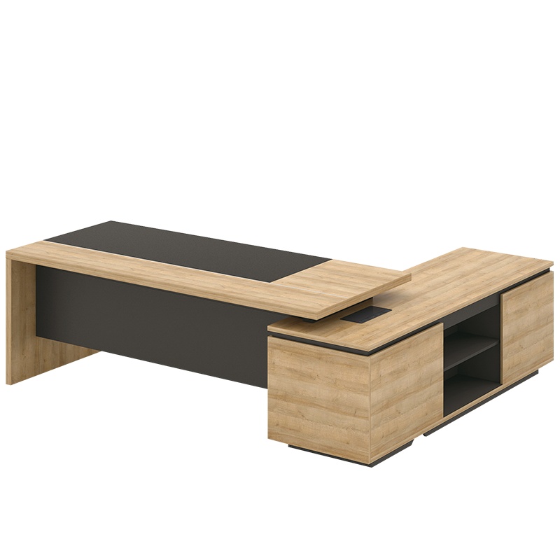 [藏书阁]办公家具简约办公桌电脑办公桌写字台经理桌2.4米