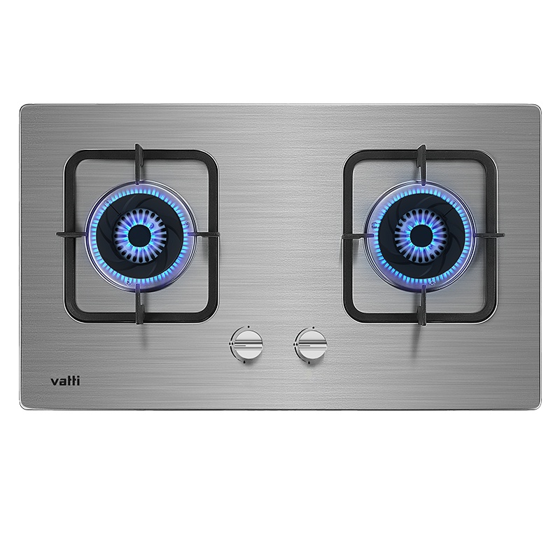华帝(vatti)4.2kW火力燃气灶天然气灶具台式双眼灶家用不锈钢台嵌两用熄火保护JZT-i10039A
