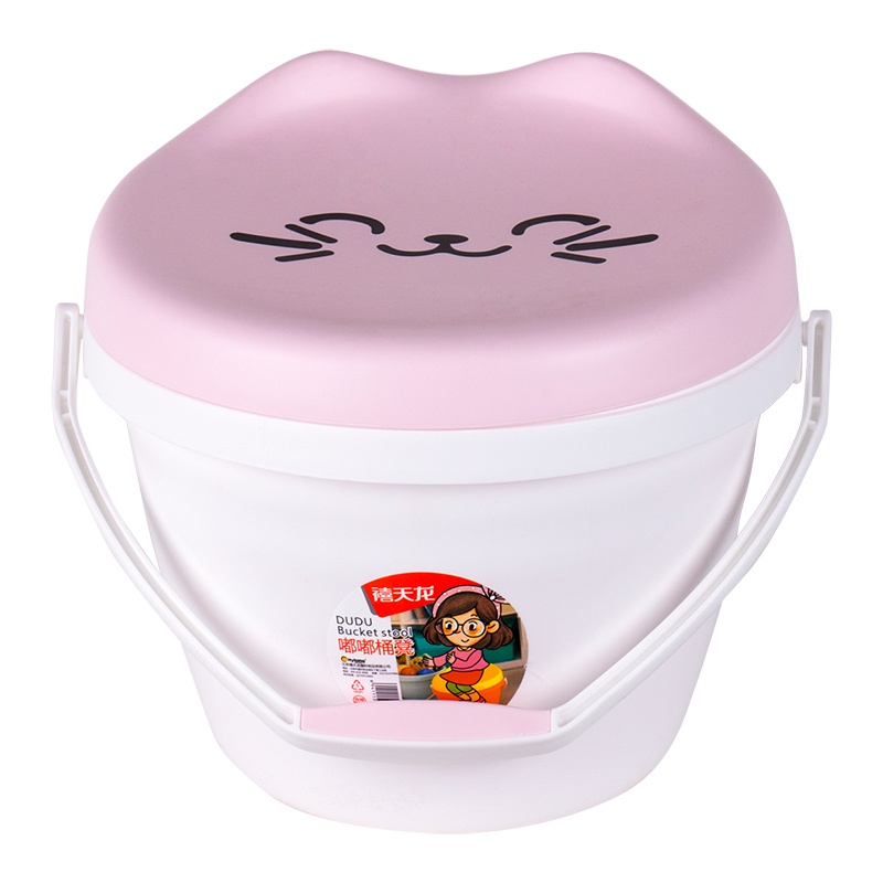 禧天龙citylong儿童玩具收纳凳子储物凳可坐人卡通换鞋凳成人多功能收纳凳