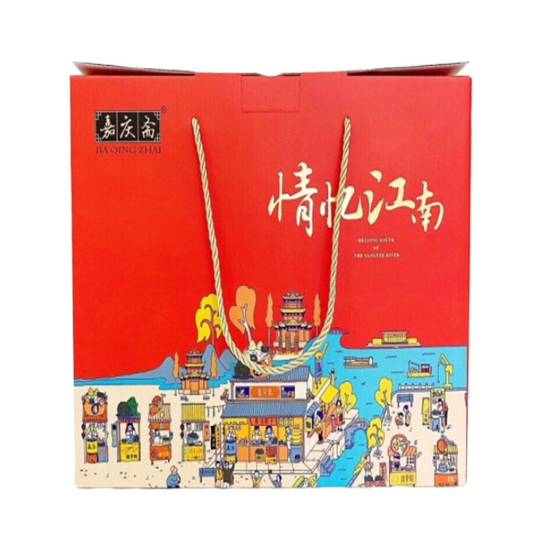 情忆江南粽子礼盒 100盒起订