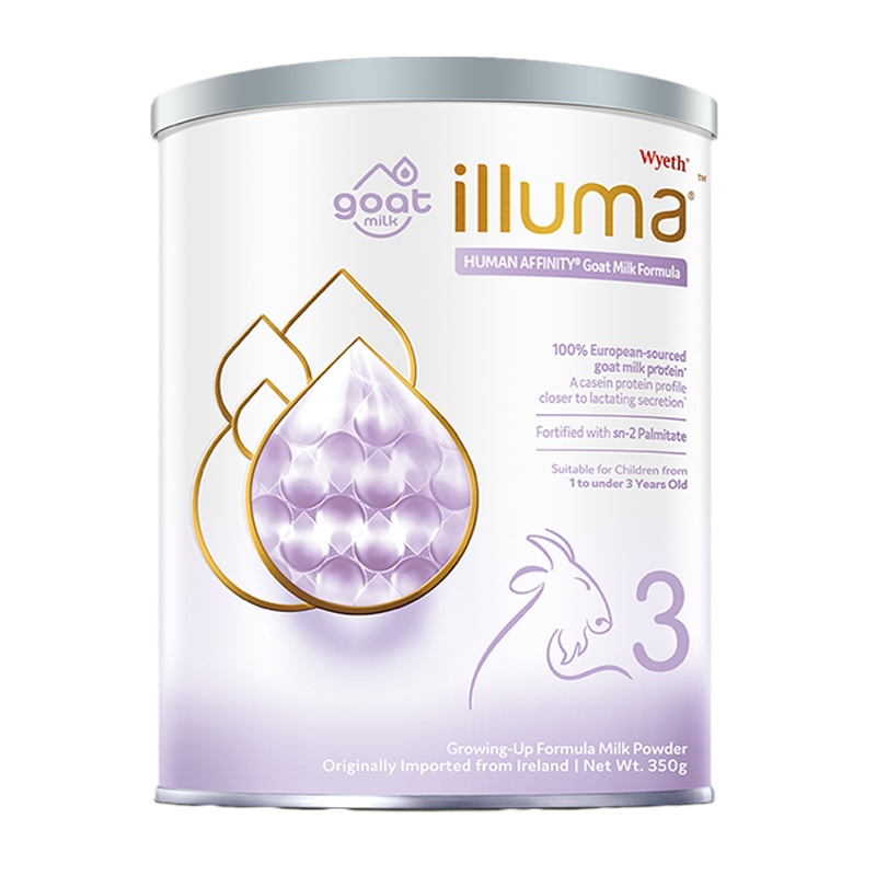 WYETH惠氏启赋蕴新生悠幼儿配方羊奶粉3段350G/罐