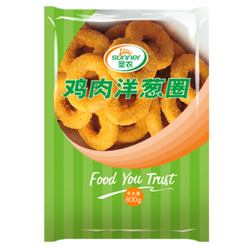 圣农鸡肉洋葱圈800g