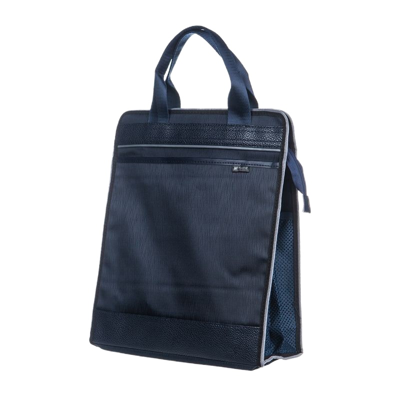 晨光树皮纹多功能补习袋 学生课本试卷收纳袋 商务办公文件袋 ABBN3049 蓝色