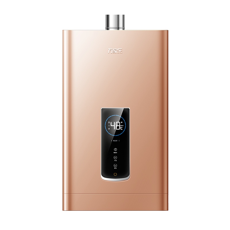 万家乐 12升智能恒温节能燃气热水器 无氧铜抑菌 水气调温出热水快 二级能效天然气JSQ24-12T2