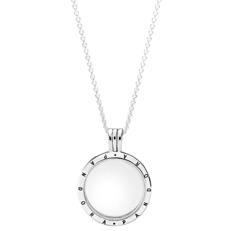 PANDORA 潘多拉 流动吊坠盒925银项链(不含内饰)