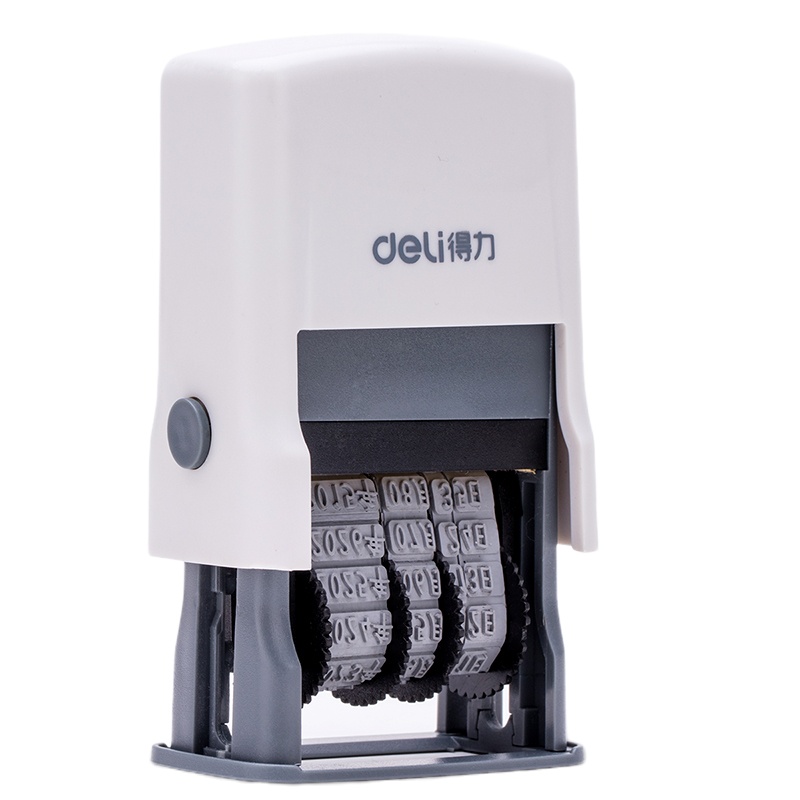 得力(deli) 79952 带年月日生产日期章回墨印章可调日期印章打码机 单只装