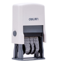 得力(deli) 79952 带年月日生产日期章回墨印章可调日期印章打码机 单只装