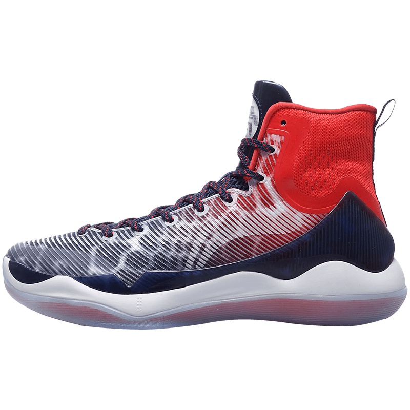 【自营】李宁篮球鞋男鞋驭帅11代李宁云高帮春秋运动鞋