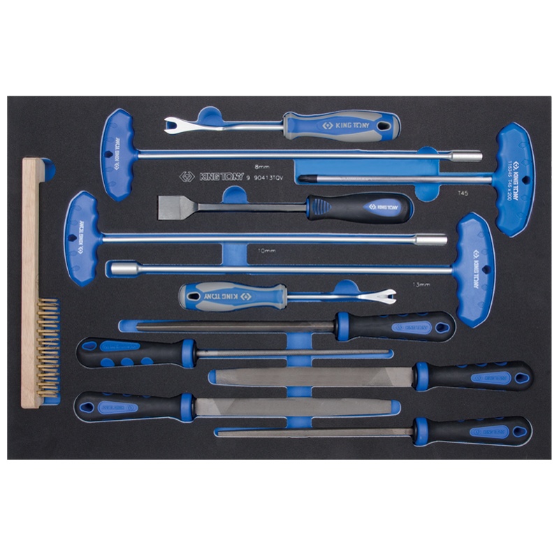 藍帶 工具车组套 9-90413TQV