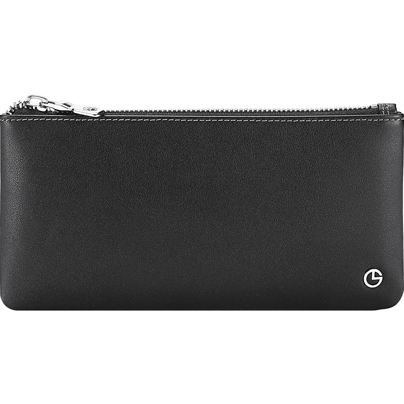 金利来男士手包 商务头层牛皮手拿包男休闲夹包拉链男包