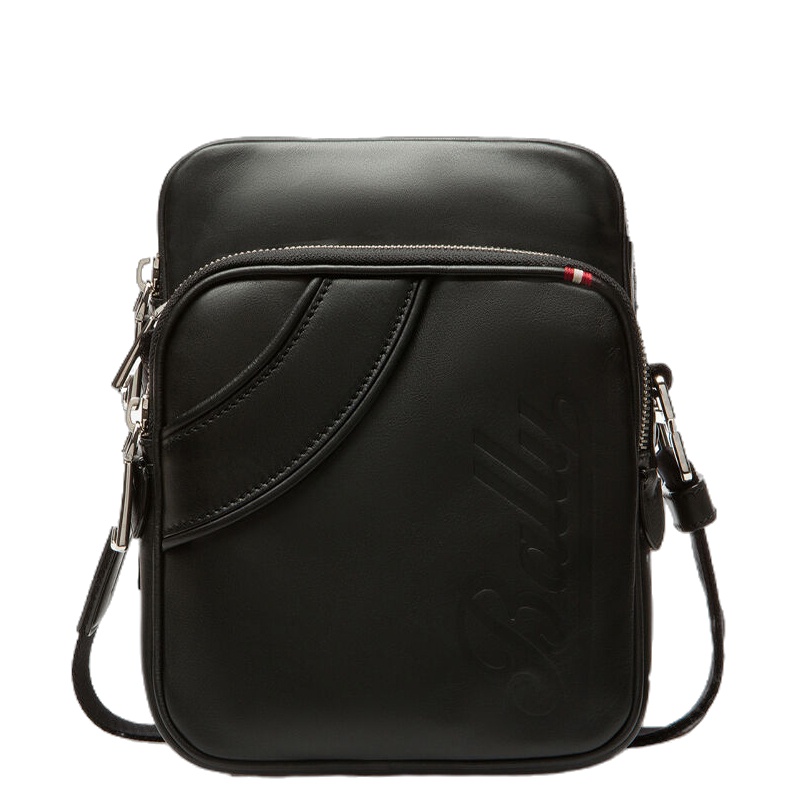 [直营] 巴利(BALLY)SNAZZ系列 小牛皮男士单肩包斜挎包相机包 男包